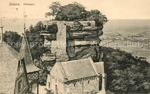 AK / Ansichtskarte Zabern_Saverne Burgruine Hohbarr Ruines du Chateau Haut Barr Zabern Saverne