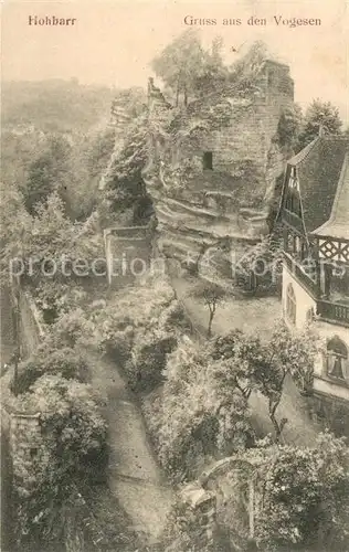 AK / Ansichtskarte Zabern_Saverne Burgruine Hohbarr Ruines du Chateau Haut Barr Zabern Saverne