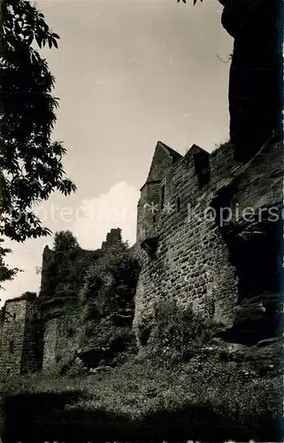AK / Ansichtskarte Zabern_Saverne Burgruine Hohbarr Ruines du Chateau Haut Barr Zabern Saverne
