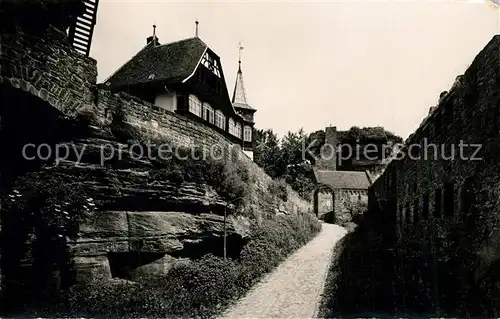 AK / Ansichtskarte Zabern_Saverne Eingang mit Berghotel Burgruine Hohbarr Ruines du Chateau Haut Barr Zabern Saverne