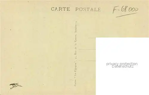 AK / Ansichtskarte Colmar_Haut_Rhin_Elsass Commissariat de Police Colmar_Haut_Rhin_Elsass