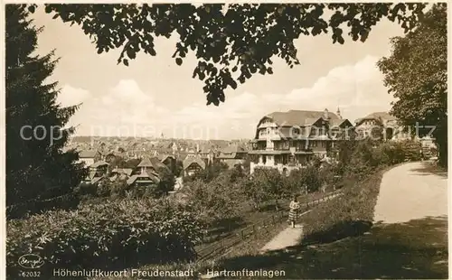 AK / Ansichtskarte Freudenstadt Hartranftanlagen Kurort im Schwarzwald Freudenstadt
