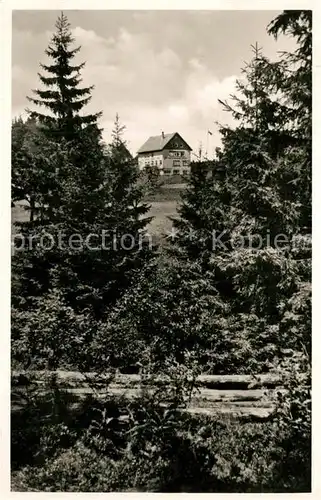 AK / Ansichtskarte Kniebis_Freudenstadt Schullandheim Stuttgarter Huette Schwarzwald Kniebis_Freudenstadt