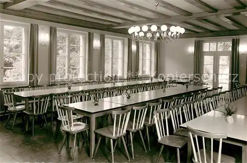 AK / Ansichtskarte Lauterbad Albert Schweitzer Haus Speiseraum Lauterbad