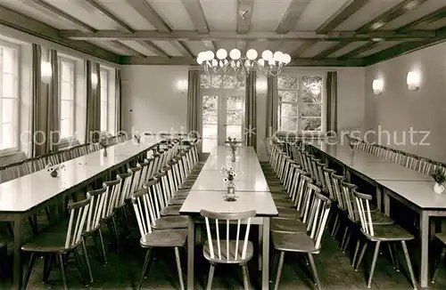 AK / Ansichtskarte Lauterbad Albert Schweitzer Haus Speiseraum Lauterbad