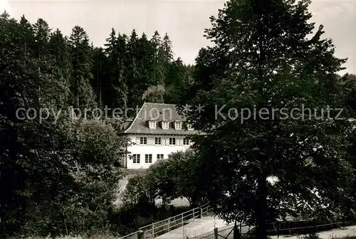 AK / Ansichtskarte Lauterbad Albert Schweitzer Haus Lauterbad