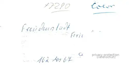 AK / Ansichtskarte Freudenstadt Ferienheim Halle Freudenstadt