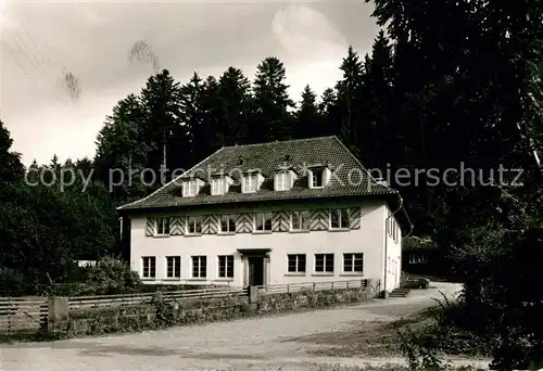 AK / Ansichtskarte Lauterbad Albert Schweitzer Haus Lauterbad