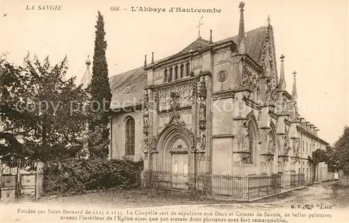 AK / Ansichtskarte Hautecombe Kloster Hautecombe