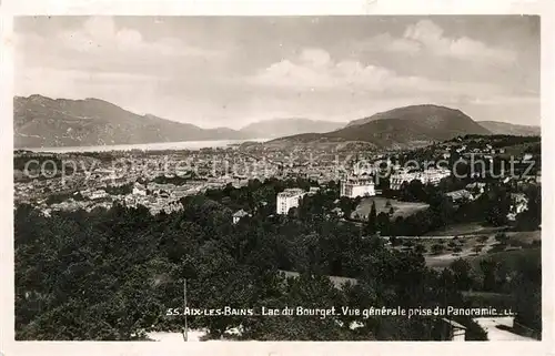 AK / Ansichtskarte Aix les Bains Lac du Bourget Panorama Aix les Bains