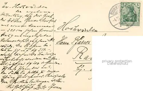 AK / Ansichtskarte Burkheim_Kaiserstuhl Pfarrhaus Rathaus  Burkheim_Kaiserstuhl