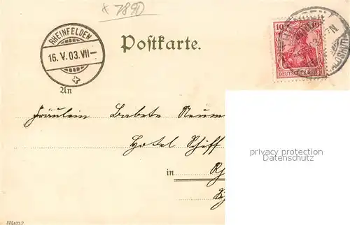 AK / Ansichtskarte Tiengen_Waldshut Neue Schule Kriegerdenkmal Tiengen Waldshut