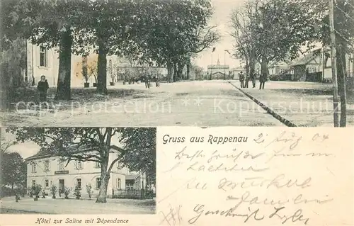 AK / Ansichtskarte Rappenau_Bad Hotel zur Saline Dependance Rappenau_Bad