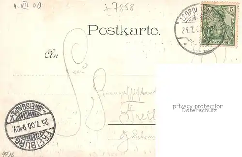 AK / Ansichtskarte Weil_am_Rhein Leopoldshoehe Gasthaus Bahnhof Weil_am_Rhein