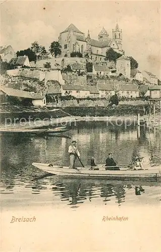 AK / Ansichtskarte Breisach_Rhein Hafen Breisach Rhein