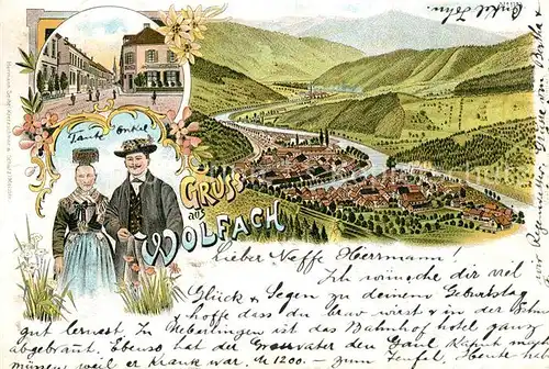 AK / Ansichtskarte Wolfach  Wolfach