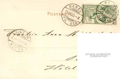 AK / Ansichtskarte Loerrach Muehle Tuellinger Berg Loerrach