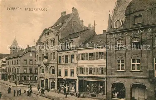 AK / Ansichtskarte Loerrach Baslerstrasse Loerrach