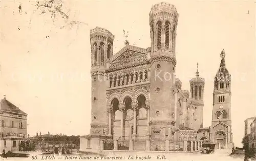AK / Ansichtskarte Lyon_France Notre Dame de Fourviere Lyon France