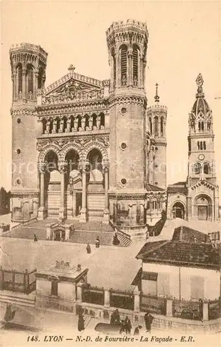 AK / Ansichtskarte Lyon_France Notre Dame Lyon France