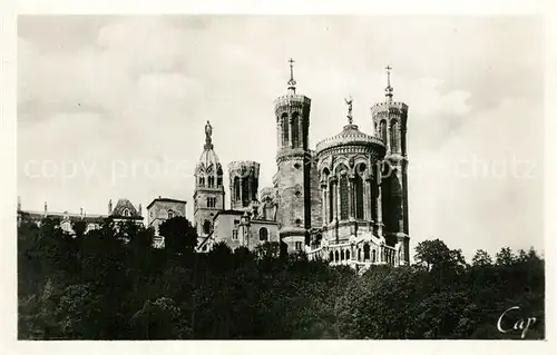 AK / Ansichtskarte Lyon_France Notre Dame de Fourviere Abside Lyon France