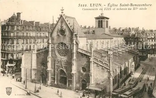 AK / Ansichtskarte Lyon_France Eglise Saint Bonaventure Lyon France