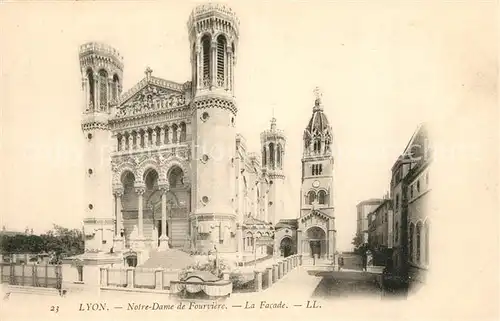 AK / Ansichtskarte Lyon_France Notre Dame  Lyon France