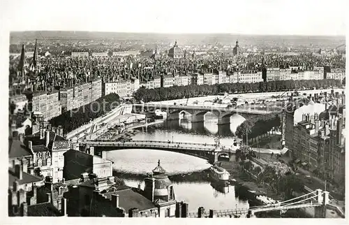AK / Ansichtskarte Lyon_France Ponts sur la Saone Lyon France
