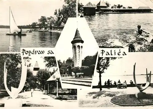 AK / Ansichtskarte Jugoslawien_Yugoslavie Palic Partie am See Jugoslawien_Yugoslavie