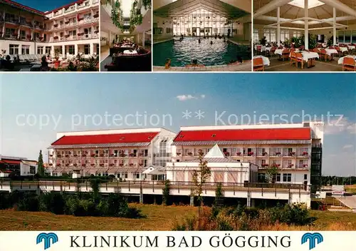 AK / Ansichtskarte Bad_Goegging Klinikum Bad_Goegging