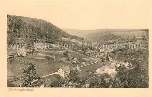 AK / Ansichtskarte Freudenstadt Christophstal Freudenstadt