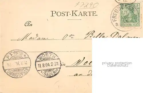 AK / Ansichtskarte Freudenstadt Blick ins Christophstal Freudenstadt