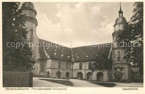 AK / Ansichtskarte Freudenstadt Stadtkirche Freudenstadt