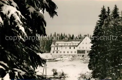 AK / Ansichtskarte Kniebis_Freudenstadt Hotel Kniebis_Freudenstadt