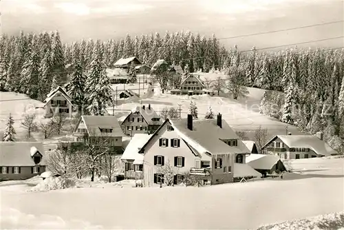 AK / Ansichtskarte Kniebis_Freudenstadt Partie am Ochsenhang Kniebis_Freudenstadt