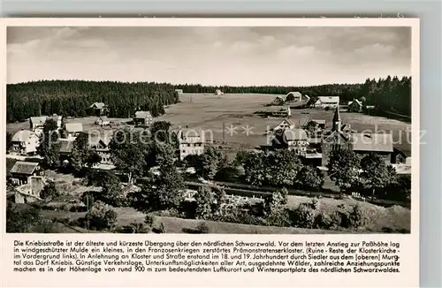 AK / Ansichtskarte Kniebis_Freudenstadt Panorama Kniebis_Freudenstadt