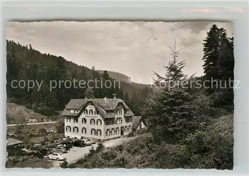 AK / Ansichtskarte Schoenmuenzach Pension zum Mohren Schoenmuenzach