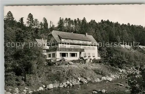 AK / Ansichtskarte Schoenmuenzach Hotel Pension Klumpp Schoenmuenzach