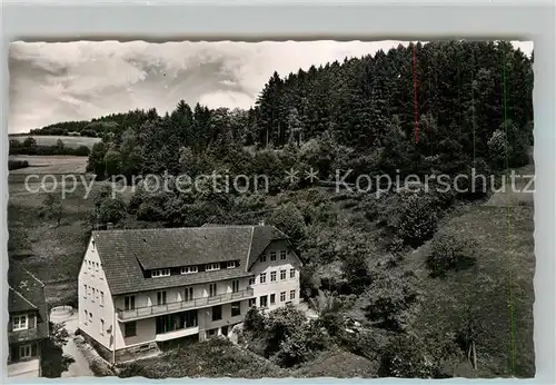 AK / Ansichtskarte Schwarzenberg_Baiersbronn Kurhotel Im Sonnenwinkel Schwarzenberg Baiersbronn