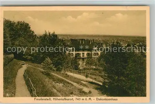 AK / Ansichtskarte Freudenstadt Diakonissenhaus Freudenstadt