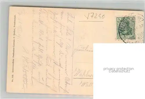 AK / Ansichtskarte Freudenstadt Marktplatz Freudenstadt