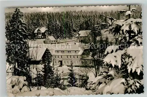 AK / Ansichtskarte Kniebis_Freudenstadt Gasthof Pension Ochsen Kniebis_Freudenstadt