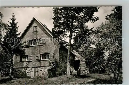 AK / Ansichtskarte Freudenstadt Kniebis Huette des Ak Ski Clubs Tuebingen Freudenstadt