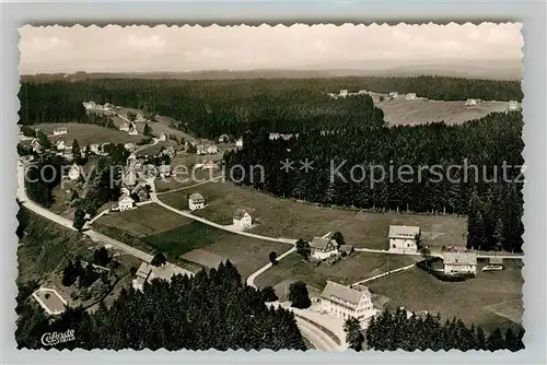 AK / Ansichtskarte Kniebis_Freudenstadt Fliegeraufnahme Kniebis_Freudenstadt