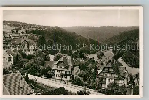 AK / Ansichtskarte Freudenstadt Blick ins Christophstal Freudenstadt