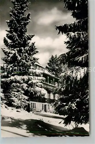 AK / Ansichtskarte Baiersbronn_Schwarzwald Naturfreundehaus Kniebis Baiersbronn Schwarzwald