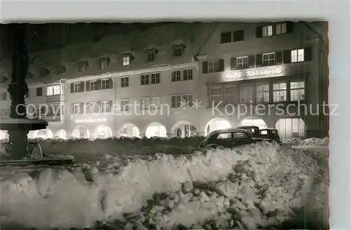 AK / Ansichtskarte Freudenstadt Cafe Rebstock Freudenstadt