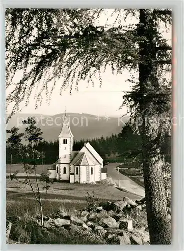 AK / Ansichtskarte Kniebis_Freudenstadt Schwarzwaldkirchlein Kniebis_Freudenstadt