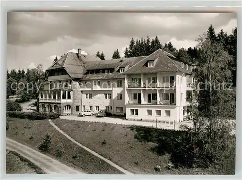 AK / Ansichtskarte Freudenstadt Sanatorium Hohenfreudenstadt Freudenstadt