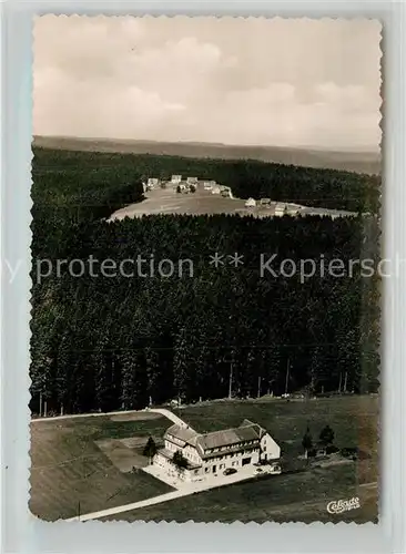 AK / Ansichtskarte Kniebis_Freudenstadt Fliegeraufnahme mit Kurheim Waldesruhe Kniebis_Freudenstadt